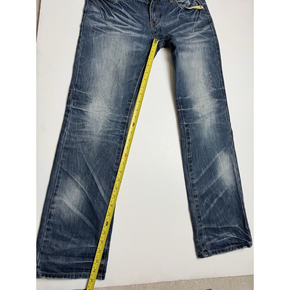 Y2K Vintage JLo Jeans Straight Leg Indigo Denim 2000’s ~ 28 - Picture 8 of 12